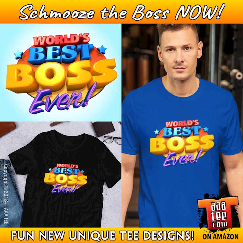World's BEST BOSS Ever! T-Shirt Design - NEW - Ko-fi ️ Where creators ...