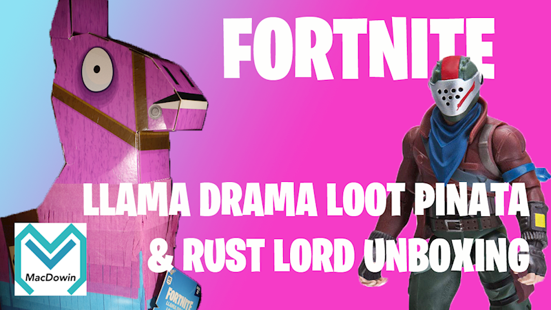 Ko Fi 2018 Llama Drama Loot Pinata Rust Lord Fortnite Action - 2018 llama drama loot pinata rust lord fortnite action figure review