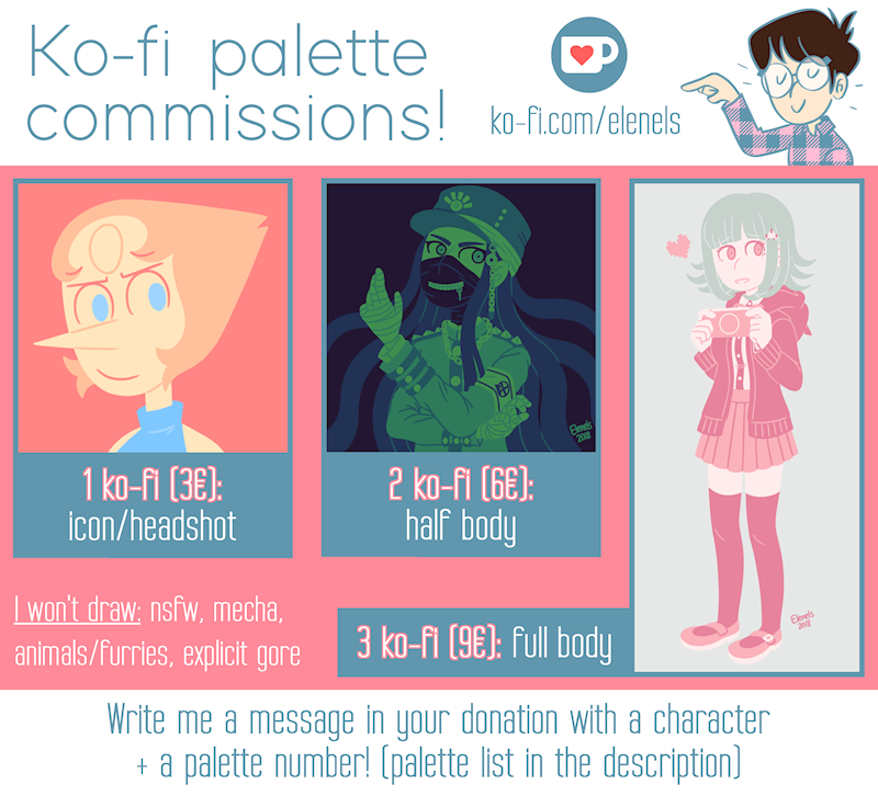 Ko-fi Palette Commissions! - Ko-fi ️ Where Creators Get Support From ...